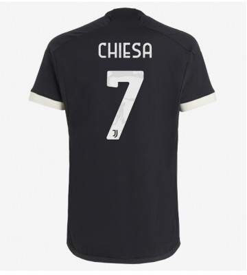 Juventus Federico Chiesa #7 Replica Third Stadium Shirt 2023-24 Short Sleeve